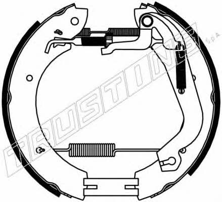 Trusting 6467 Brake shoe set 6467: Buy near me at 2407.PL in Poland at an Affordable price!