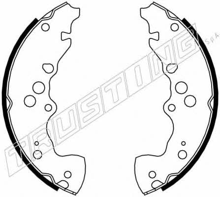 Trusting 111.249 Brake shoe set 111249: Buy near me at 2407.PL in Poland at an Affordable price!