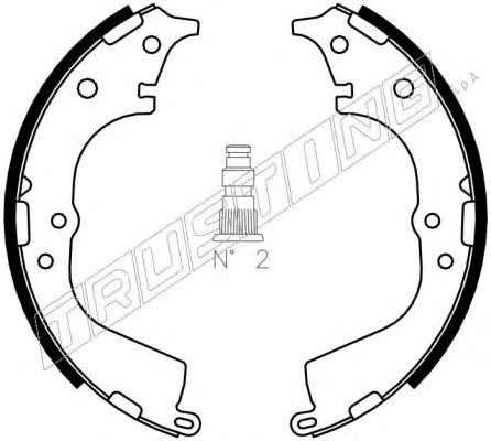 Trusting 115.298 Brake shoe set 115298: Buy near me at 2407.PL in Poland at an Affordable price!