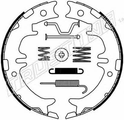 Trusting 115.311K Parking brake shoes 115311K: Buy near me at 2407.PL in Poland at an Affordable price!