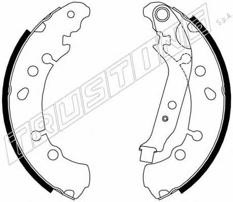 Trusting 115.326 Brake shoe set 115326: Buy near me in Poland at 2407.PL - Good price!