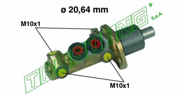 Trusting PF089 Цилиндр тормозной, главный PF089: Отличная цена - Купить в Польше на 2407.PL!