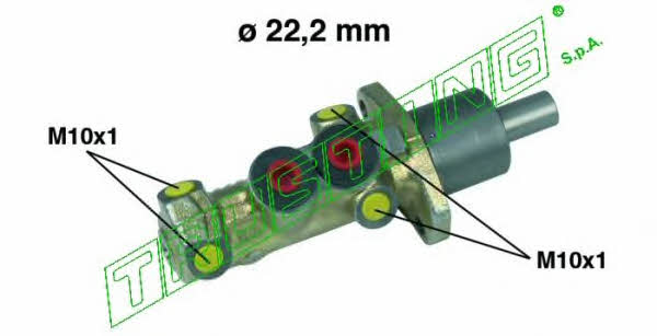 Trusting PF173 Цилиндр тормозной, главный PF173: Отличная цена - Купить в Польше на 2407.PL!