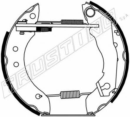 Trusting 6005 Bremsbackensatz 6005: Kaufen Sie zu einem guten Preis in Polen bei 2407.PL!