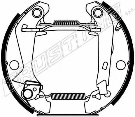 Trusting 6015 Bremsbackensatz 6015: Kaufen Sie zu einem guten Preis in Polen bei 2407.PL!