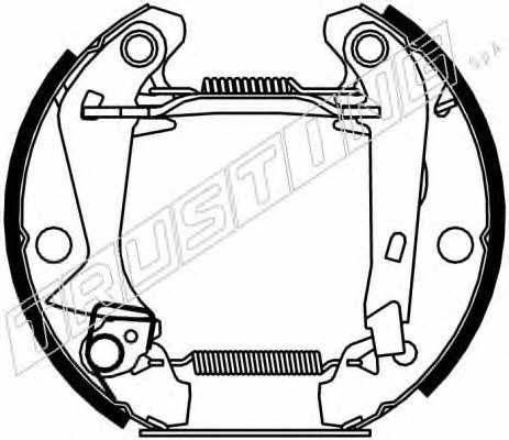 Trusting 6025 Brake shoe set 6025: Buy near me at 2407.PL in Poland at an Affordable price!