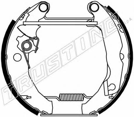 Trusting 6089 Brake shoe set 6089: Buy near me in Poland at 2407.PL - Good price!