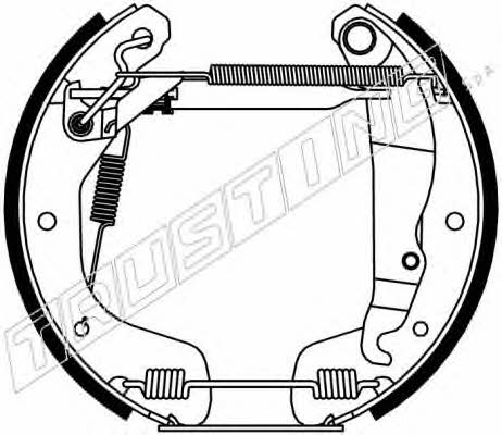 Trusting 6112 Bremsbackensatz 6112: Kaufen Sie zu einem guten Preis in Polen bei 2407.PL!