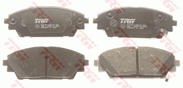 TRW GDB3592 TRW COTEC disc brake pads, set GDB3592: Buy near me in Poland at 2407.PL - Good price!