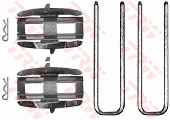 TRW PFK137 Zestaw montażowy klocków hamulcowych PFK137: Dobra cena w Polsce na 2407.PL - Kup Teraz!