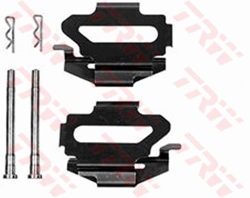 TRW PFK344 Комплект монтажный тормозных колодок PFK344: Отличная цена - Купить в Польше на 2407.PL!