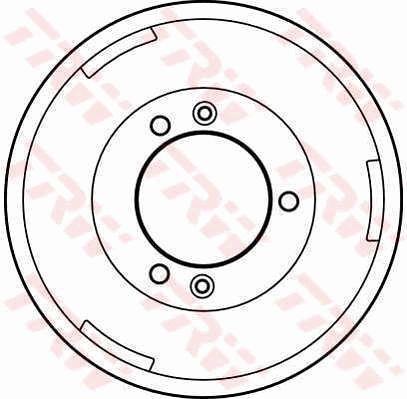 TRW DB4039 Rear brake drum DB4039: Buy near me at 2407.PL in Poland at an Affordable price!