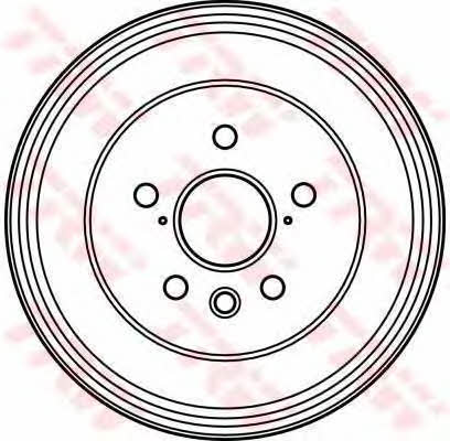 TRW DB4110 Rear brake drum DB4110: Buy near me at 2407.PL in Poland at an Affordable price!