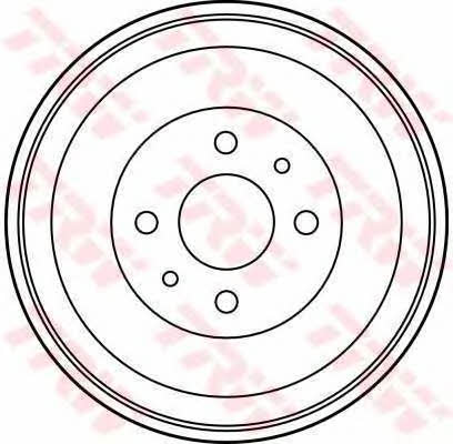 TRW DB4183 Rear brake drum DB4183: Buy near me at 2407.PL in Poland at an Affordable price!
