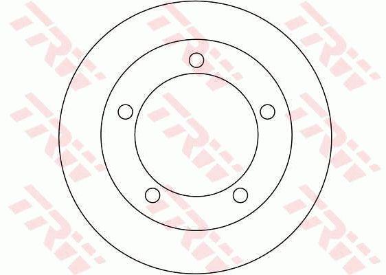 TRW DB4314 Тормозной барабан задний DB4314: Отличная цена - Купить в Польше на 2407.PL!