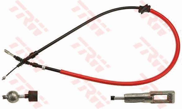 TRW GCH1568 Parking brake cable, right GCH1568: Buy near me in Poland at 2407.PL - Good price!