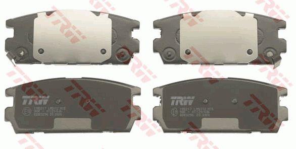 TRW GDB3296 Тормозные колодки дисковые TRW COTEC, комплект GDB3296: Купить в Польше - Отличная цена на 2407.PL!