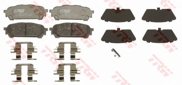 TRW GDB3395 TRW COTEC disc brake pads, set GDB3395: Buy near me in Poland at 2407.PL - Good price!