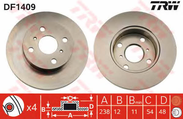 Buy TRW DF1409 at a low price in Poland!