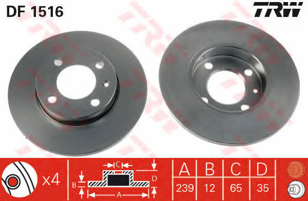 Buy TRW DF1516 at a low price in Poland!