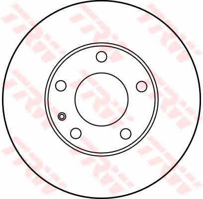 TRW DF1557 Front brake disc ventilated DF1557: Buy near me in Poland at 2407.PL - Good price!