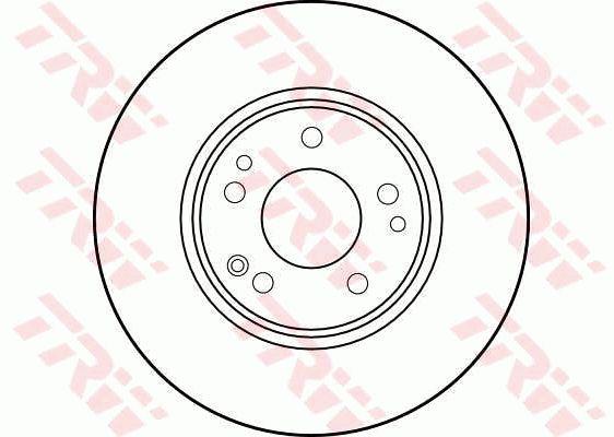 TRW DF1594 Front brake disc ventilated DF1594: Buy near me in Poland at 2407.PL - Good price!