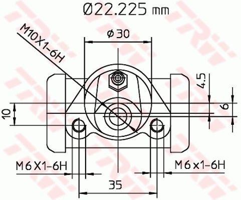 TRW BWB111 Wheel Brake Cylinder BWB111: Buy near me at 2407.PL in Poland at an Affordable price!