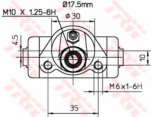 TRW BWC240 Wheel Brake Cylinder BWC240: Buy near me at 2407.PL in Poland at an Affordable price!