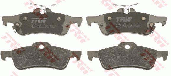 TRW GDB3458 TRW COTEC disc brake pads, set GDB3458: Buy near me in Poland at 2407.PL - Good price!