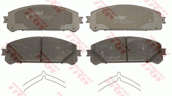 TRW COTEC disc brake pads, set TRW GDB3484