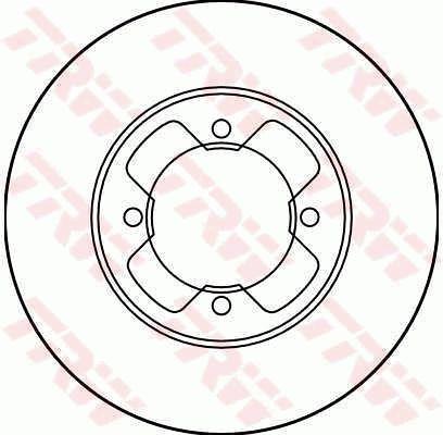 TRW DF1951 Wentylowana przednia tarcza hamulcowa DF1951: Dobra cena w Polsce na 2407.PL - Kup Teraz!