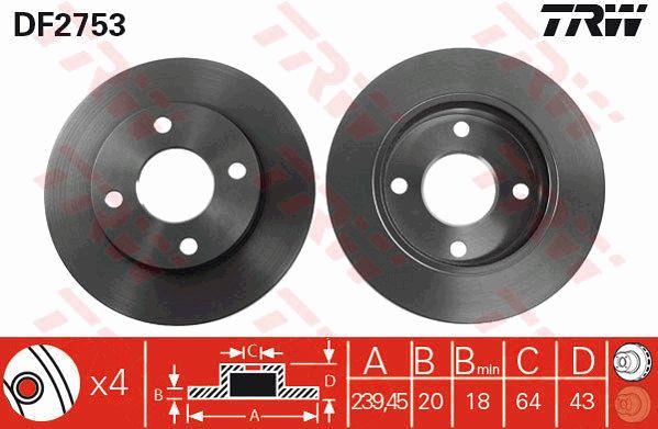 Buy TRW DF2753 at a low price in Poland!