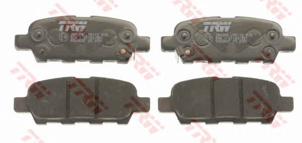 Rear disc brake pads, set TRW GDB3507