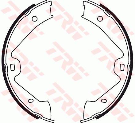 TRW GS8776 Parking brake shoes GS8776: Buy near me in Poland at 2407.PL - Good price!