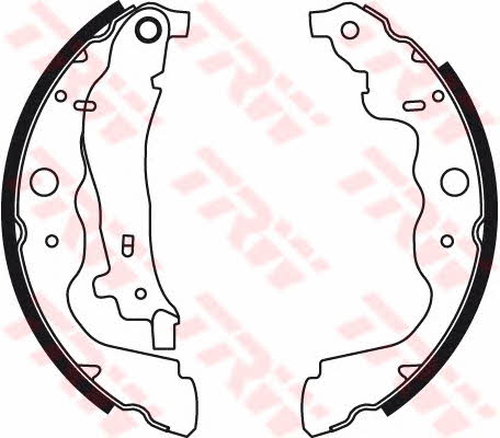 TRW GS8780 Brake shoe set GS8780: Buy near me at 2407.PL in Poland at an Affordable price!