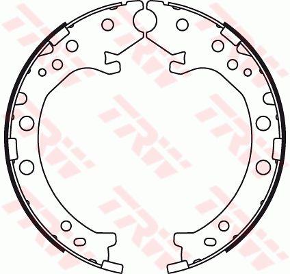 TRW GS8789 Parking brake shoes GS8789: Buy near me in Poland at 2407.PL - Good price!