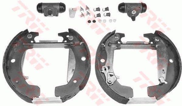 TRW GSK1024 Brake shoes with cylinders, set GSK1024: Buy near me in Poland at 2407.PL - Good price!
