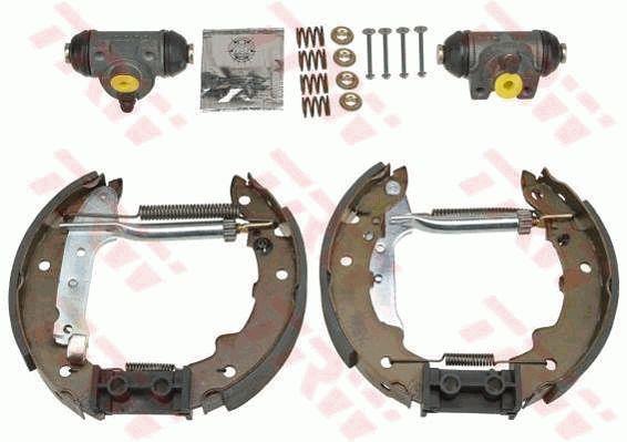 TRW GSK1032 Brake shoes with cylinders, set GSK1032: Buy near me in Poland at 2407.PL - Good price!