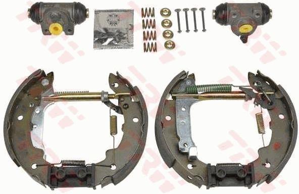 TRW GSK1035 Колодки тормозные с цилиндрами, комплект GSK1035: Отличная цена - Купить в Польше на 2407.PL!