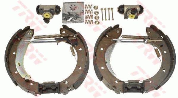 TRW GSK1055 Brake shoes with cylinders, set GSK1055: Buy near me in Poland at 2407.PL - Good price!