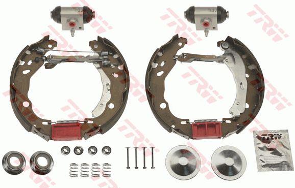  GSK1075 Brake shoes with cylinders, set GSK1075: Buy near me in Poland at 2407.PL - Good price!