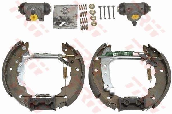  GSK1131 Brake shoes with cylinders, set GSK1131: Buy near me in Poland at 2407.PL - Good price!