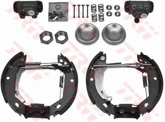 TRW GSK1136 Brake shoes with cylinders, set GSK1136: Buy near me in Poland at 2407.PL - Good price!