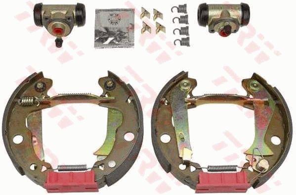 TRW GSK1206 Brake shoes with cylinders, set GSK1206: Buy near me in Poland at 2407.PL - Good price!