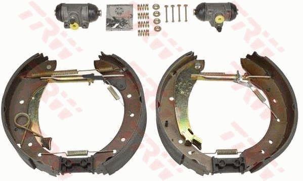 TRW GSK1221 Brake shoes with cylinders, set GSK1221: Buy near me in Poland at 2407.PL - Good price!