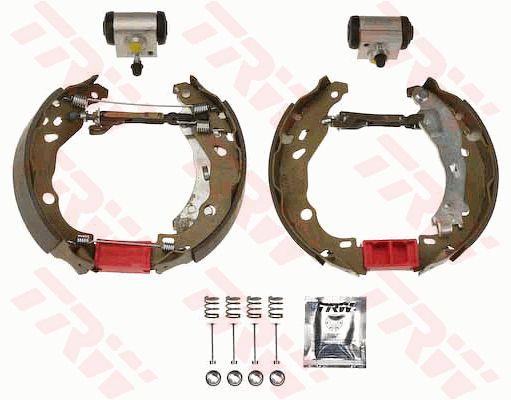 TRW GSK1228 Brake shoes with cylinders, set GSK1228: Buy near me in Poland at 2407.PL - Good price!