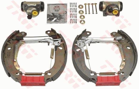 TRW GSK1260 Brake shoes with cylinders, set GSK1260: Buy near me at 2407.PL in Poland at an Affordable price!