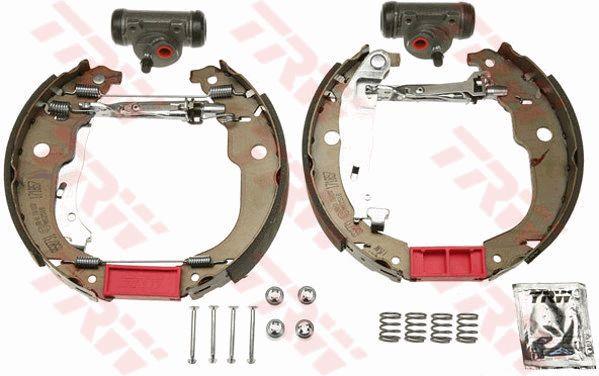 TRW GSK1263 Brake shoes with cylinders, set GSK1263: Buy near me in Poland at 2407.PL - Good price!