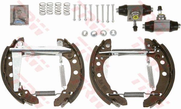 TRW GSK1501 Brake shoes with cylinders, set GSK1501: Buy near me in Poland at 2407.PL - Good price!