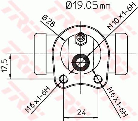 TRW BWD111 Wheel Brake Cylinder BWD111: Buy near me at 2407.PL in Poland at an Affordable price!
